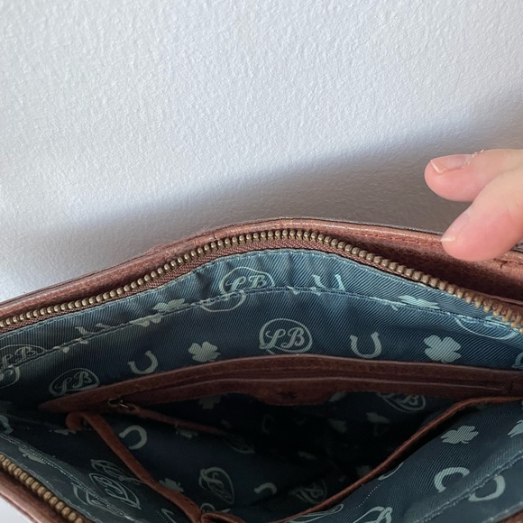 Lucky Brand Leather Crossbody Bag - Medium Size - Picture 5 of 10